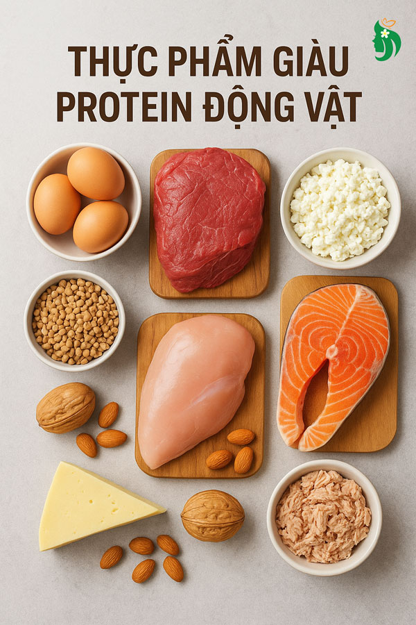 Thực phẩm giàu protein động vật
