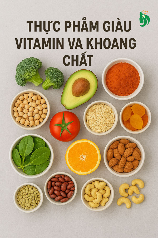 Thực phẩm giàu vitamin và khoáng chất