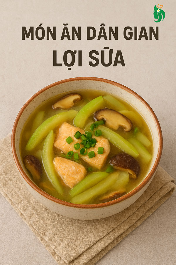 Món ăn dân gian lợi sữa