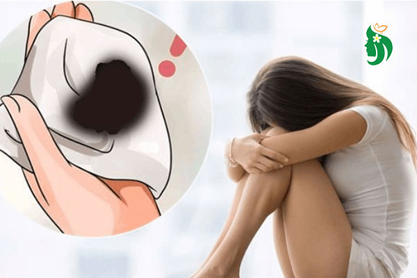 Kinh nguyệt màu đen: Dấu hiệu cảnh báo sức khỏe phụ khoa bạn không nên bỏ qua