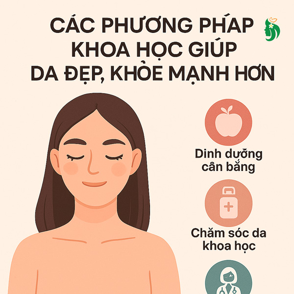 Các phương pháp khoa học giúp da đẹp, khỏe mạnh hơn