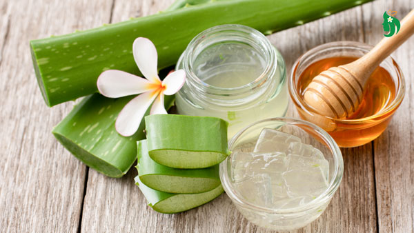 Nha đam kết hợp với mật ong