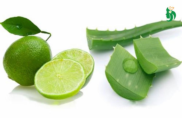 Nha đam + nước cốt chanh