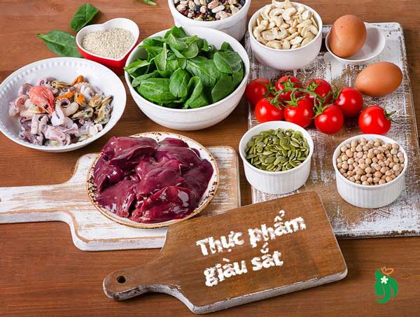 Thực phẩm giàu sắt