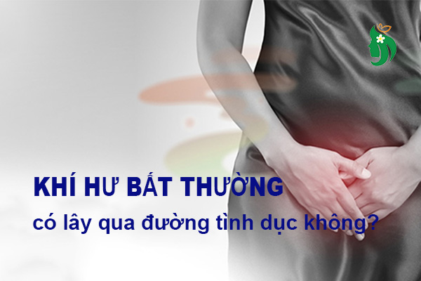 Khí hư bất thường có lây qua đường tình dục không?