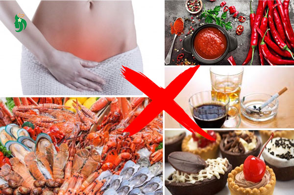 Nên kiêng ăn gì khi bị khí hư bất thường?